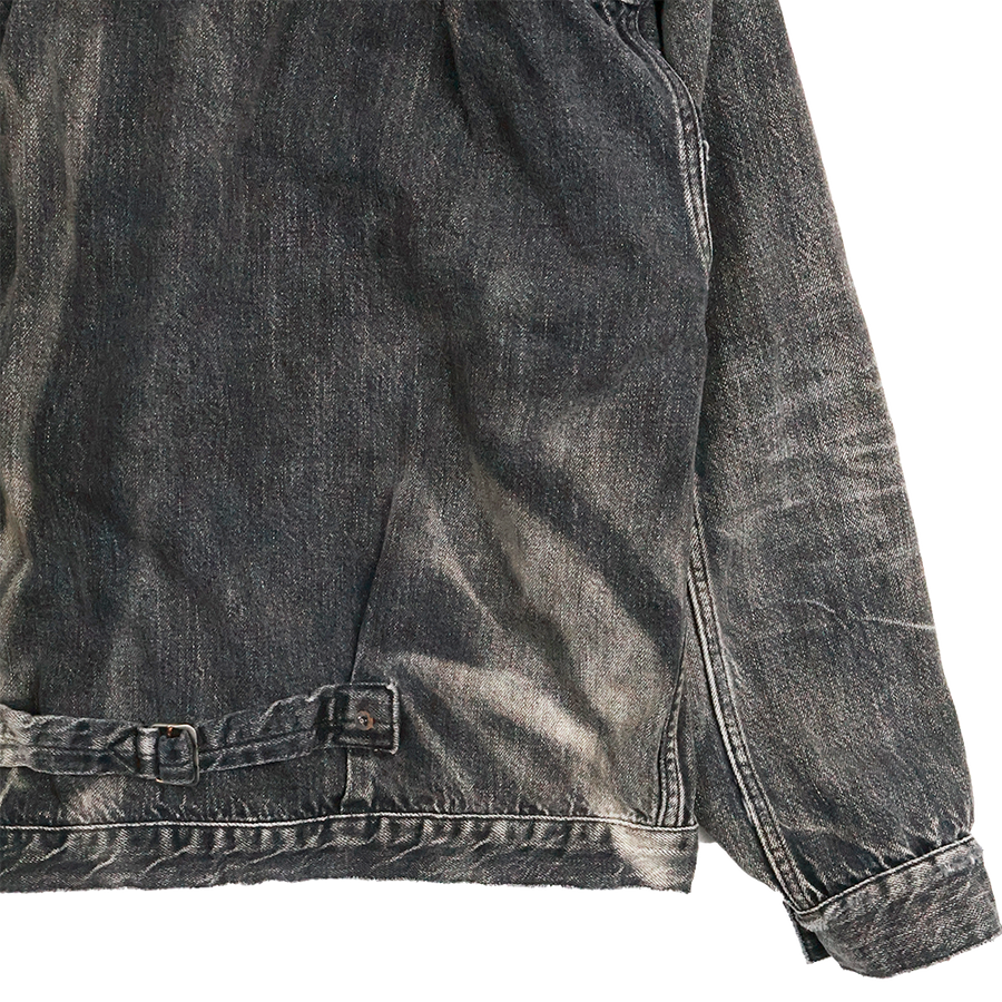 [2026SS] S2107BKSSHW WWII Model 11.5oz Black Denim Jacket HW “Master Of Reality”