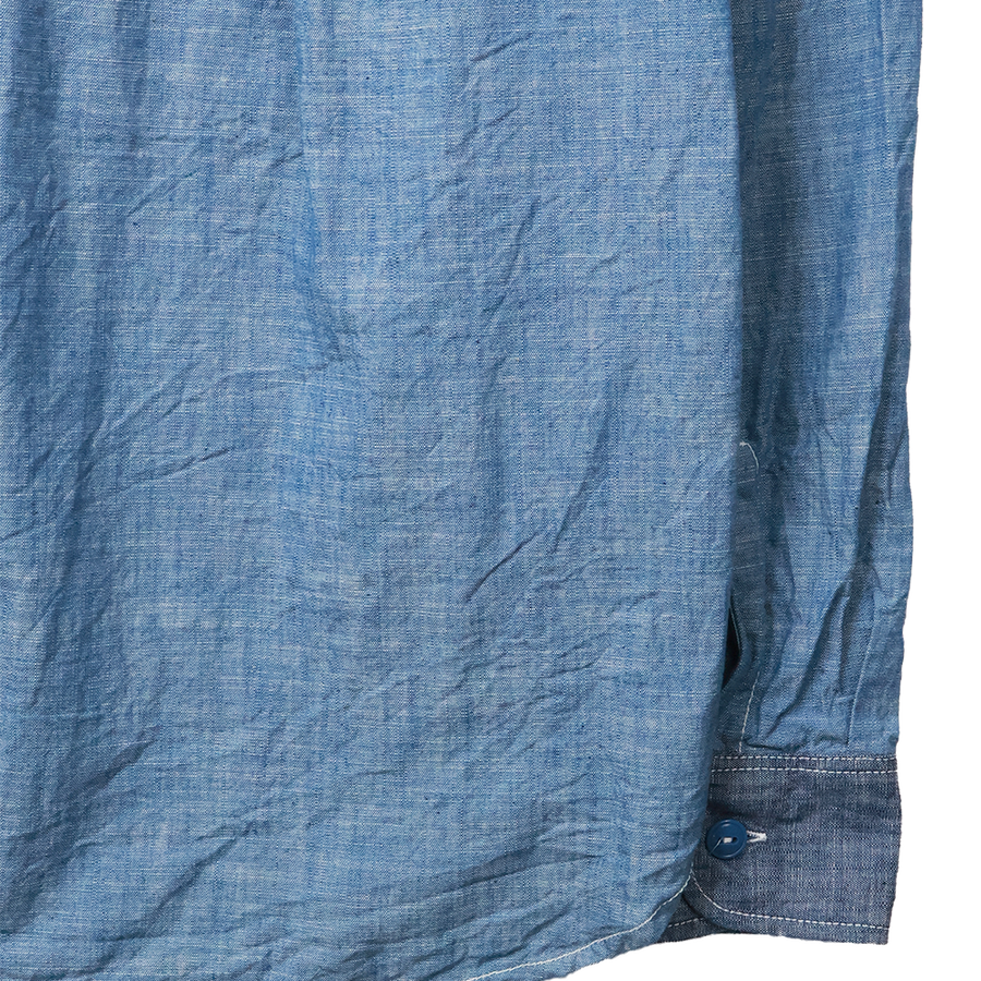 [2026SS] Fu15-Sh-101 Watteau Gathered Ventilated Pocket Shirt