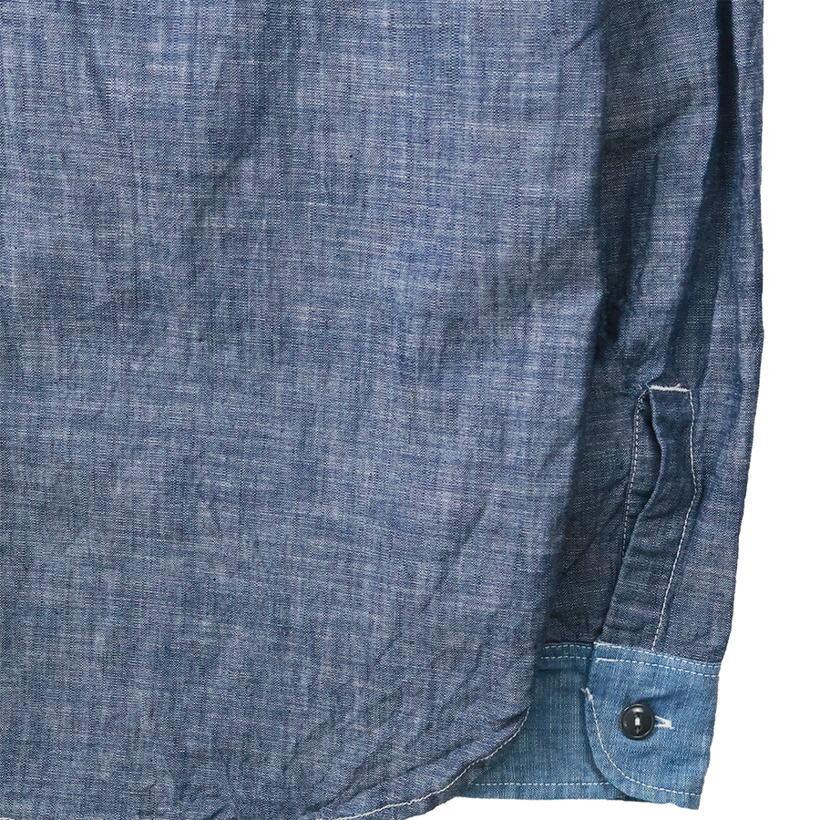 [2026SS] Fu15-Sh-101 Watteau Gathered Ventilated Pocket Shirt