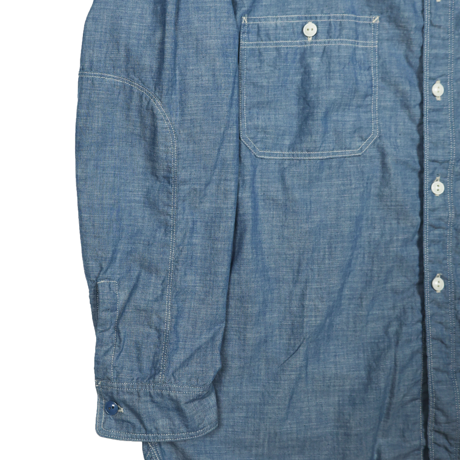 [2025SS] 4090-1 - 30s Triple Stitch Chambray Shirt -