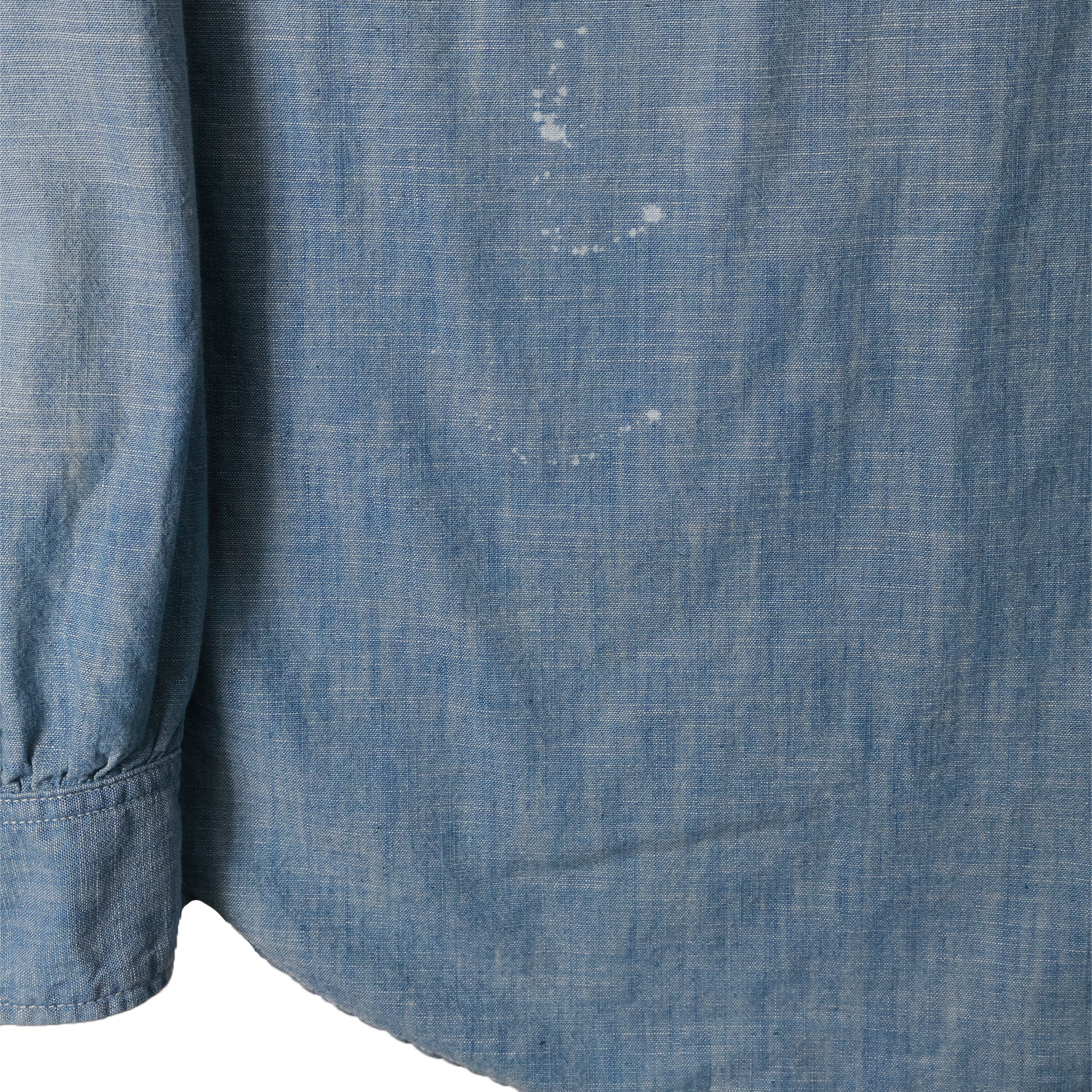 2025SS] 4091HW - 20s Short Chambray Shirt “Aging” - – FULLCOUNT