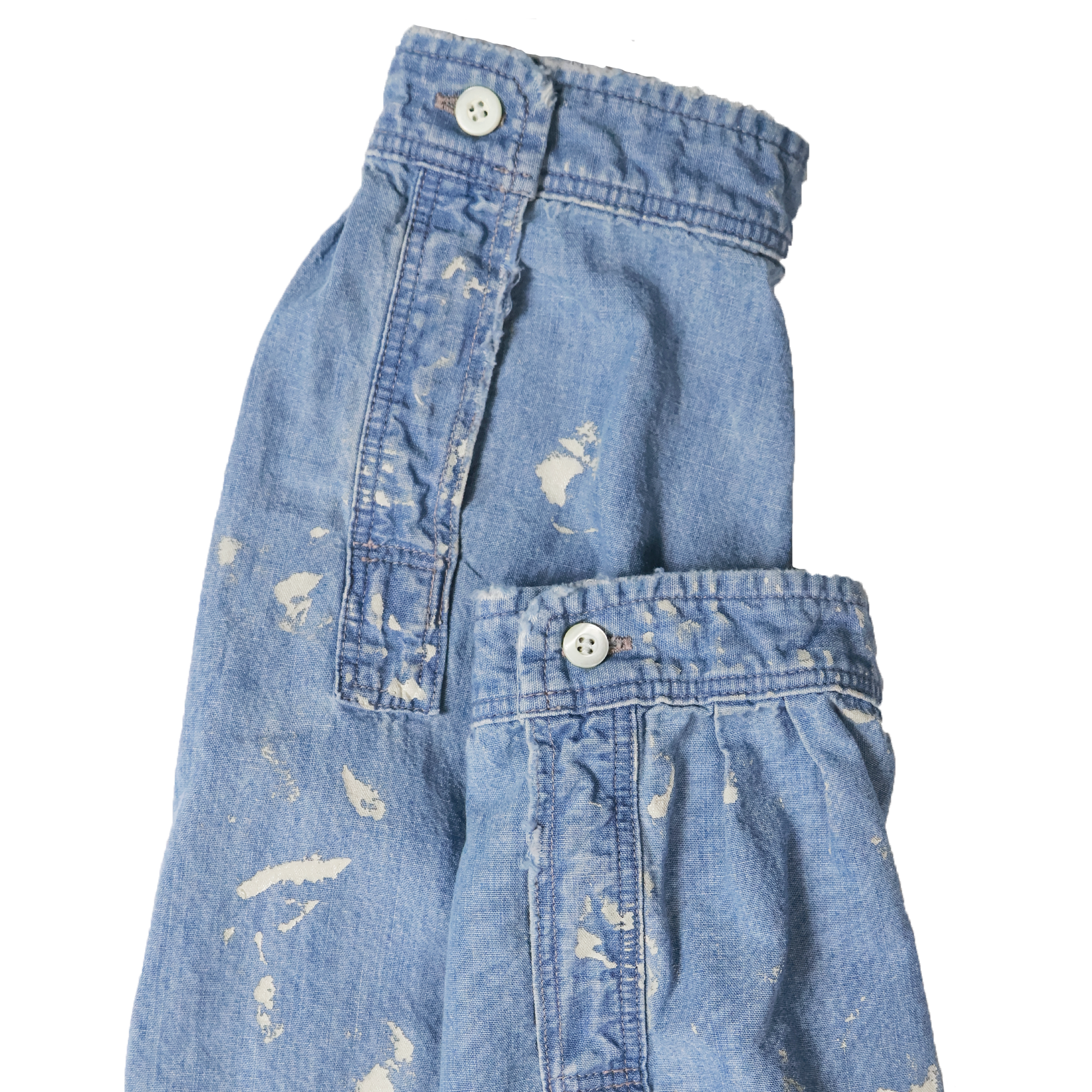 25SS ANCELLM　AGING CHAMBRAY SHIRT 2 新品】ANCELLM 25SS AGING CHAMBRAY SHIRT - メルカリ