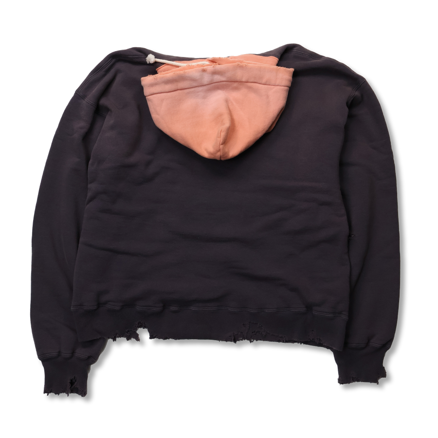 [2025AW] 3770 Fading Double Face Sweat Hoodie