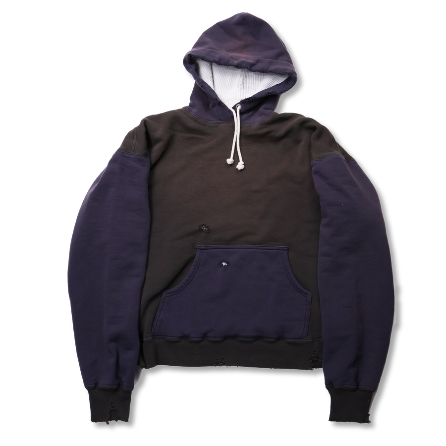 [2025AW] 3770-1 Fading Double Face Sweat Hoodie(damage less)