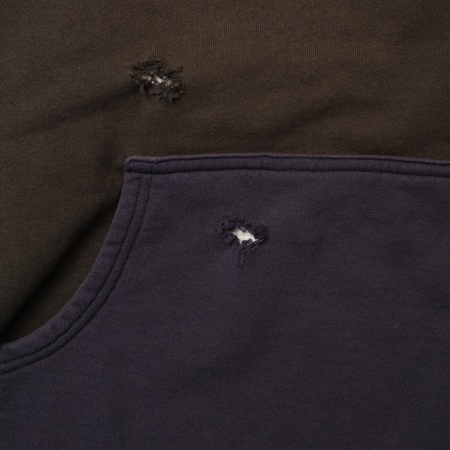 [2025AW] 3770 Fading Double Face Sweat Hoodie