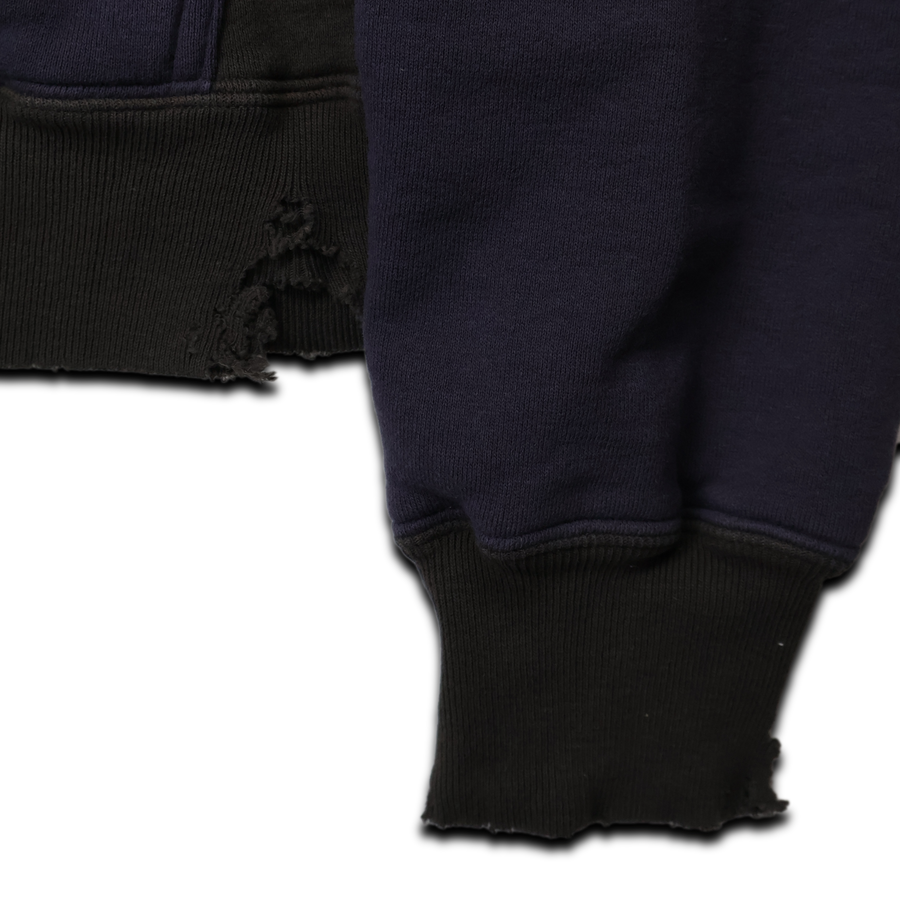[2025AW] 3770 Fading Double Face Sweat Hoodie