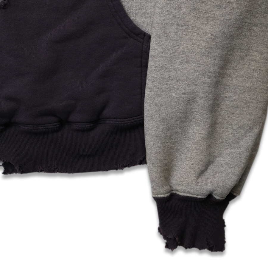 [2025AW] 3770 Fading Double Face Sweat Hoodie