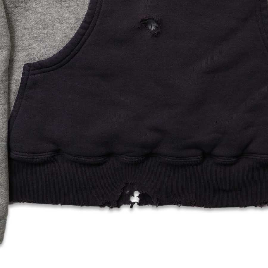 [2025AW] 3770 Fading Double Face Sweat Hoodie