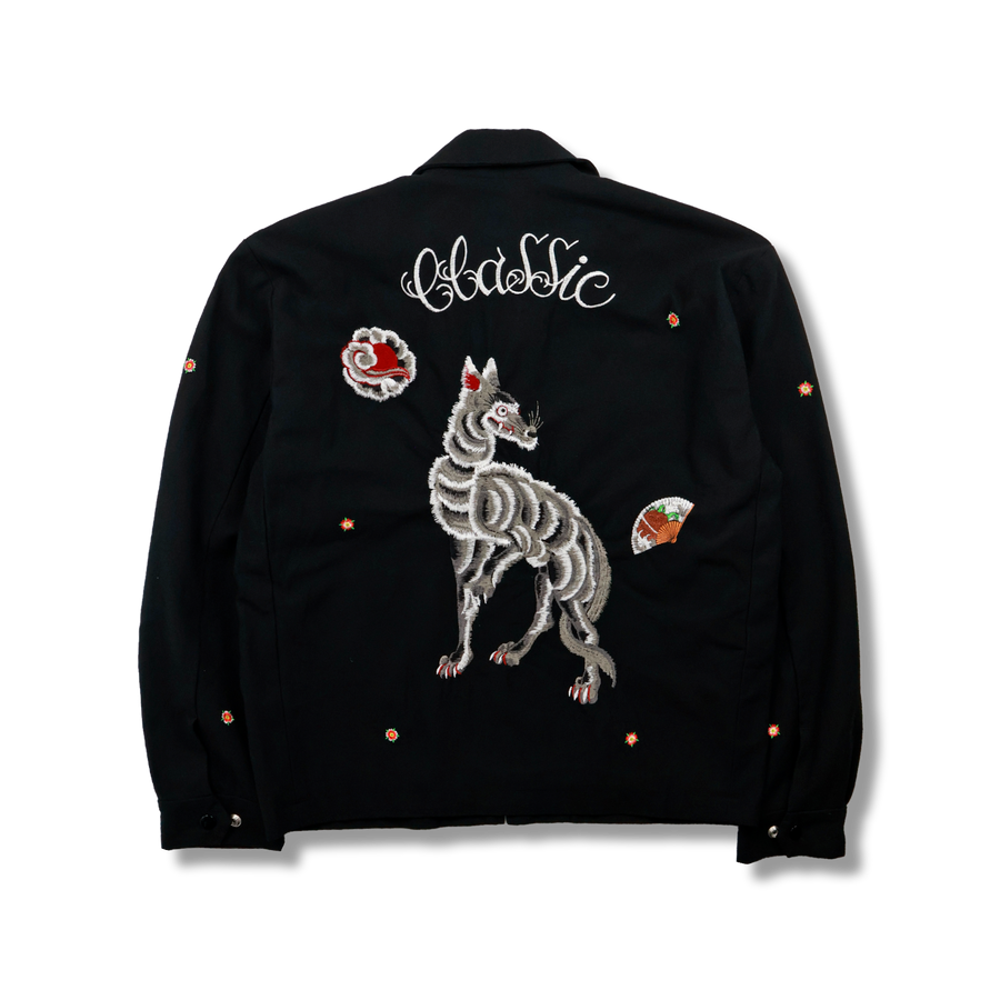 [2026SS] 2054-1 Classic Tattoo Embroidery Sport Jacket Original Drawing by “HORIDAI”