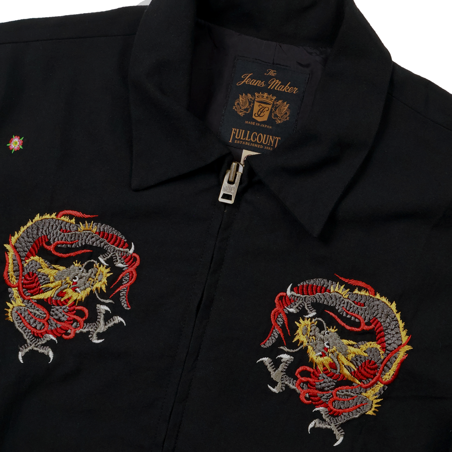 [2026SS] 2054-1 Classic Tattoo Embroidery Sport Jacket Original Drawing by “HORIDAI”