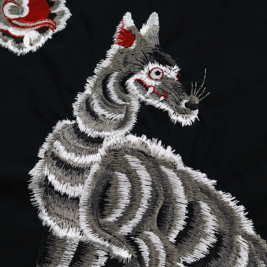 [2026SS] 2054-1 Classic Tattoo Embroidery Sport Jacket Original Drawing by “HORIDAI”