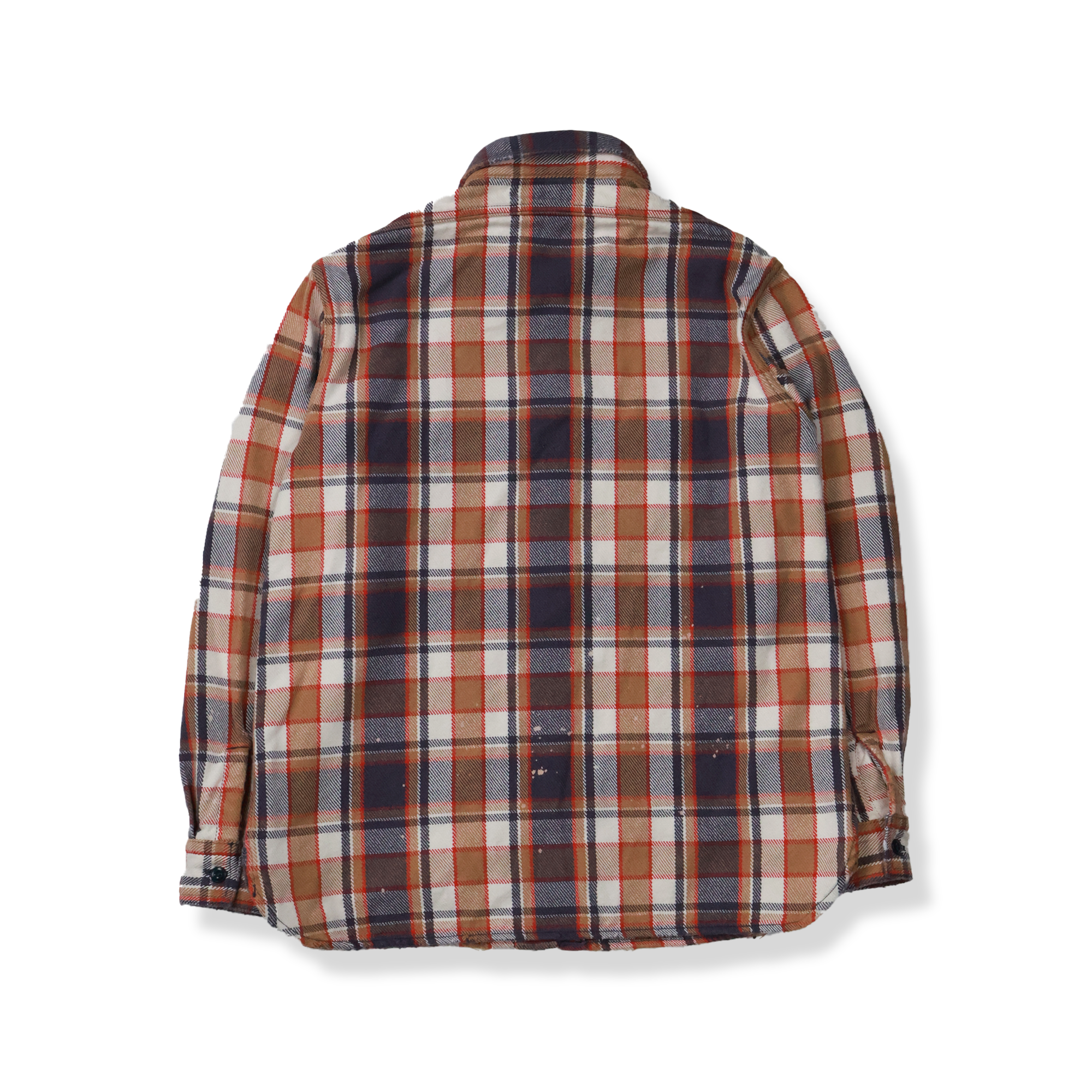 トップス 40s vintage cotton flannel work shirts Vintage 1930s 1940s Cotton Flannel Plaid Shirt Gender