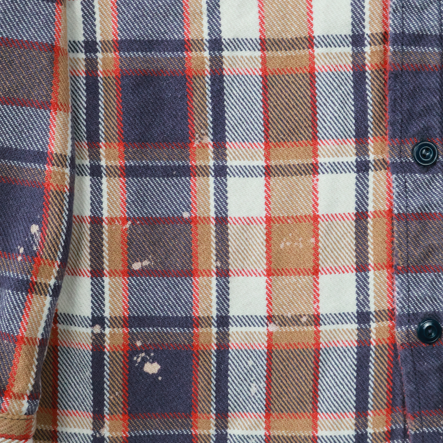 4089 - Original Cotton Flannel Shirt Vintage Wash -
