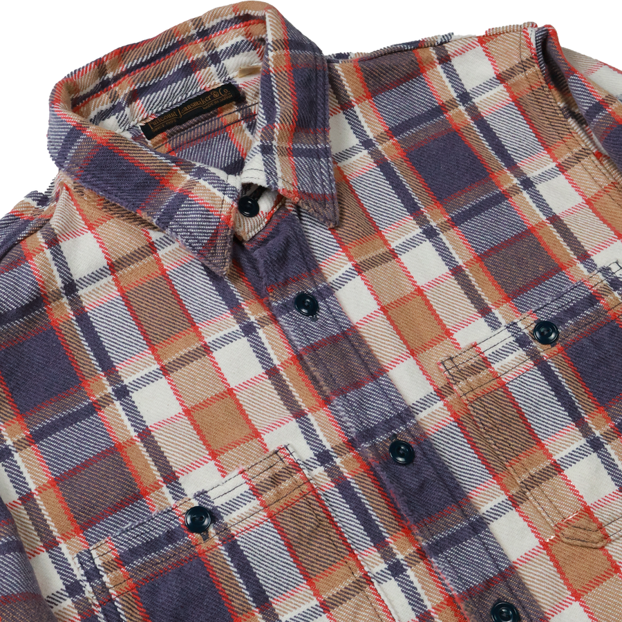 4089 - Original Cotton Flannel Shirt Vintage Wash -