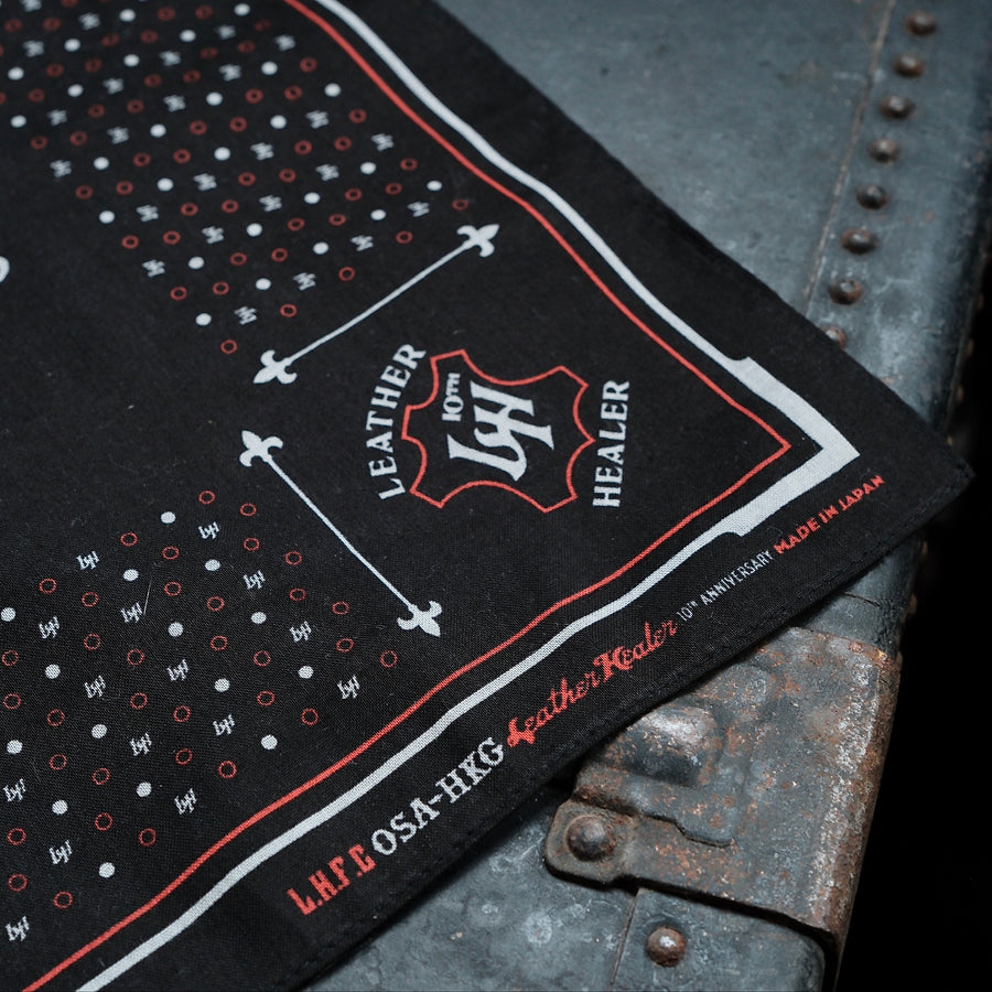 2000LH LEATHER HEALER x FULL COUNT Dragon & Phoenix Souvenir Jacket & Souvenir Porcelain Plate Set