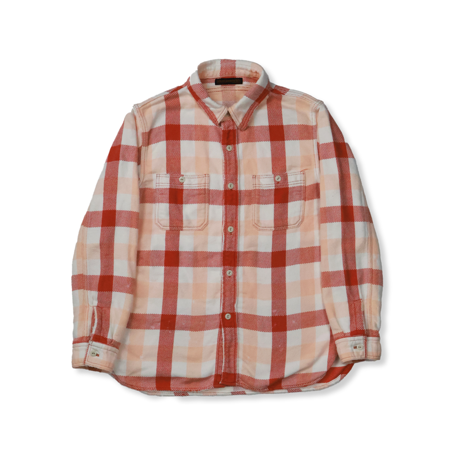 4089 / Original Cotton Flannel Shirt Vintage Wash