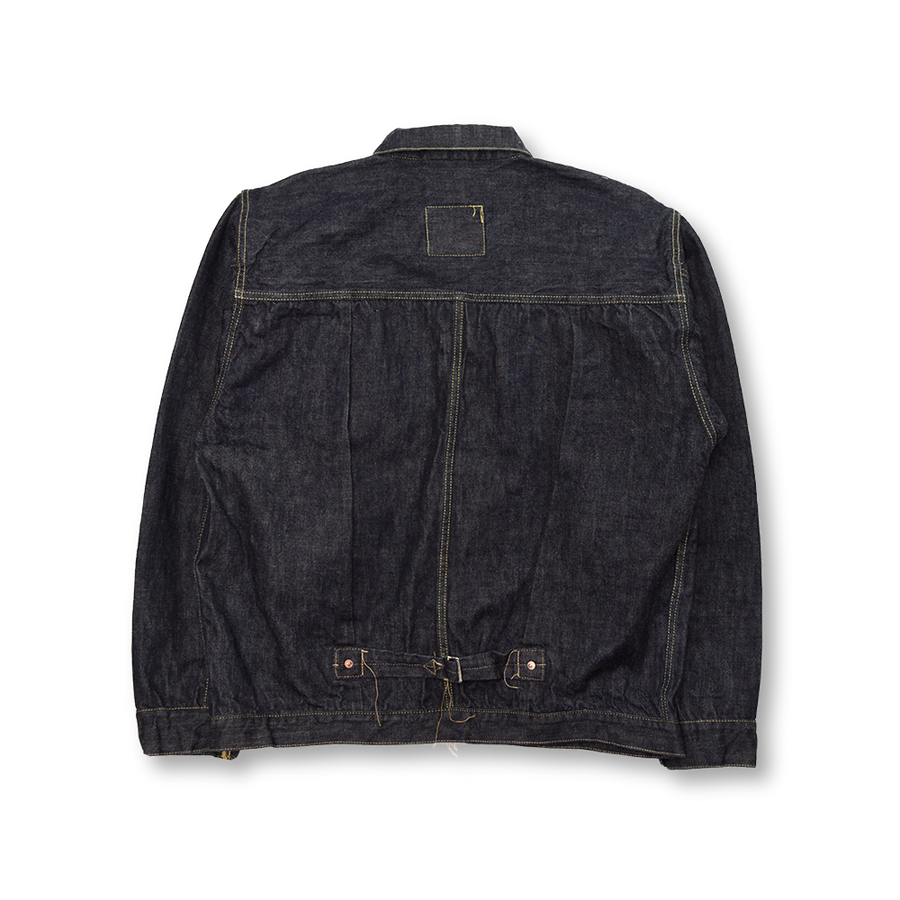 S2107-24 - WWII Model Brown Cotton Denim Jacket -