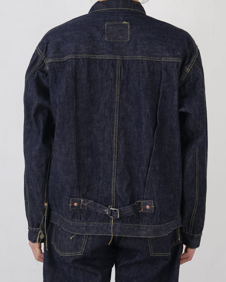 S2107-24 - WWII Model Brown Cotton Denim Jacket -