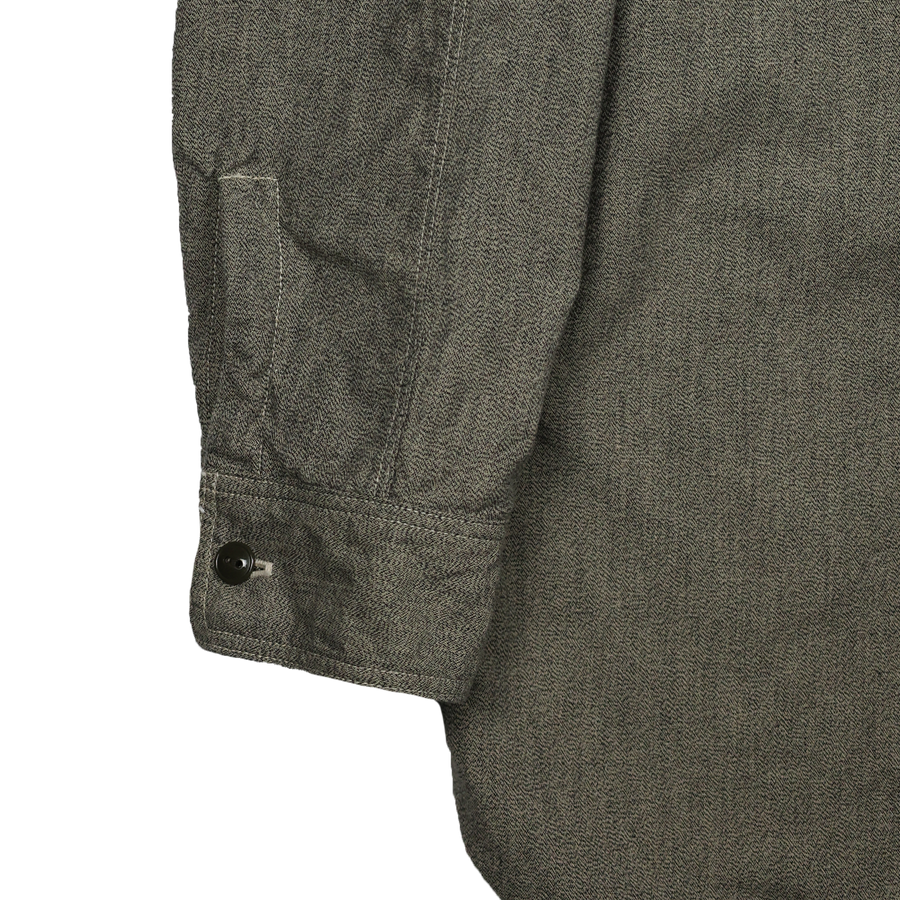 [2025SS] 4090-2 - 30s Triple Stitch Covert Chambray Shirt -