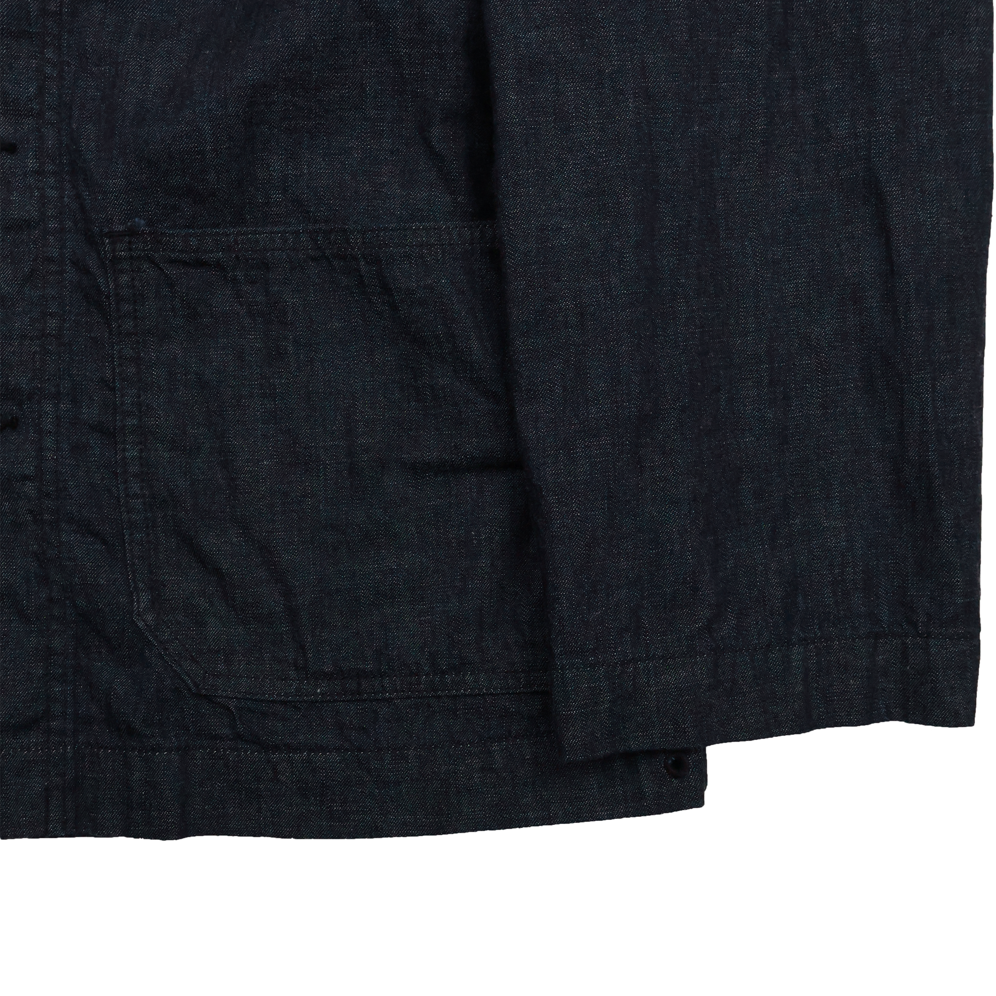 2026SS]2052-1 USN Shawl Collar Denim Coverall – FULLCOUNT