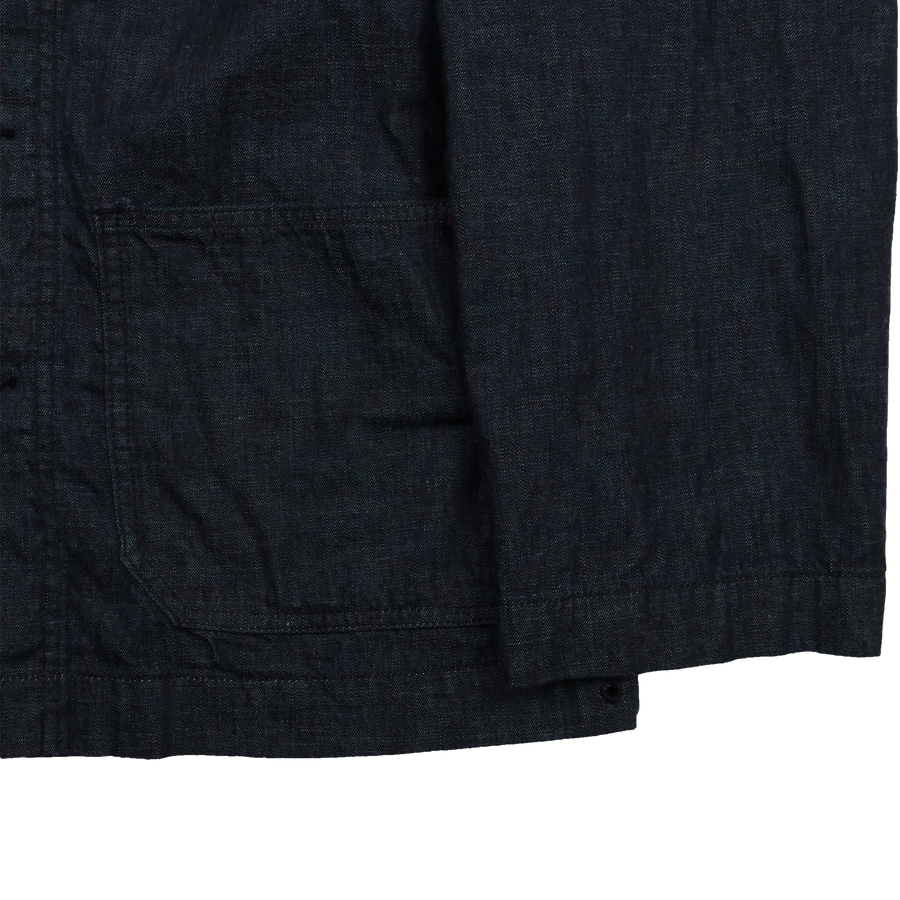 [2026SS]2052-1 USN Shawl Collar Denim Coverall