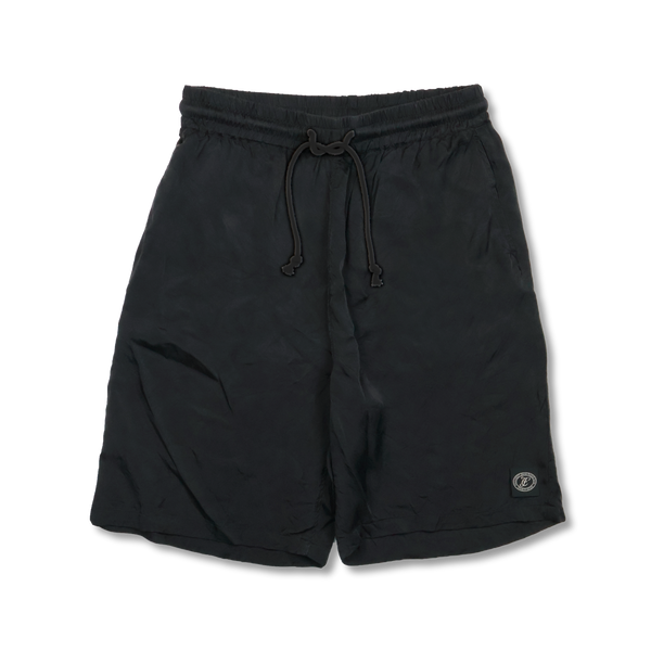 フルカウント　1143-3 Fibril Cupra Resort Shorts black1_60e9c1be-93e3-4ed2-8054