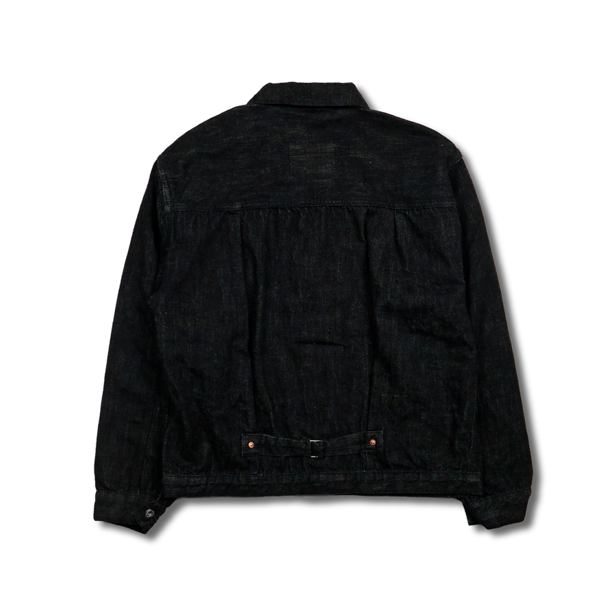 [2026SS] S2107BKSSW WWII Model 11.5oz Black Denim Jacket (One Wash)