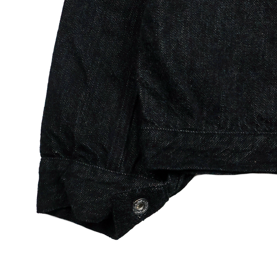 [2026SS] S2107BKSSW WWII Model 11.5oz Black Denim Jacket (One Wash)