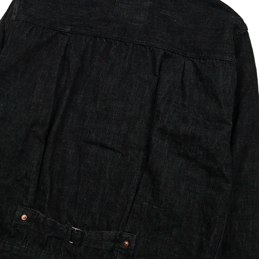 [2026SS] S2107BKSSW WWII Model 11.5oz Black Denim Jacket (One Wash)