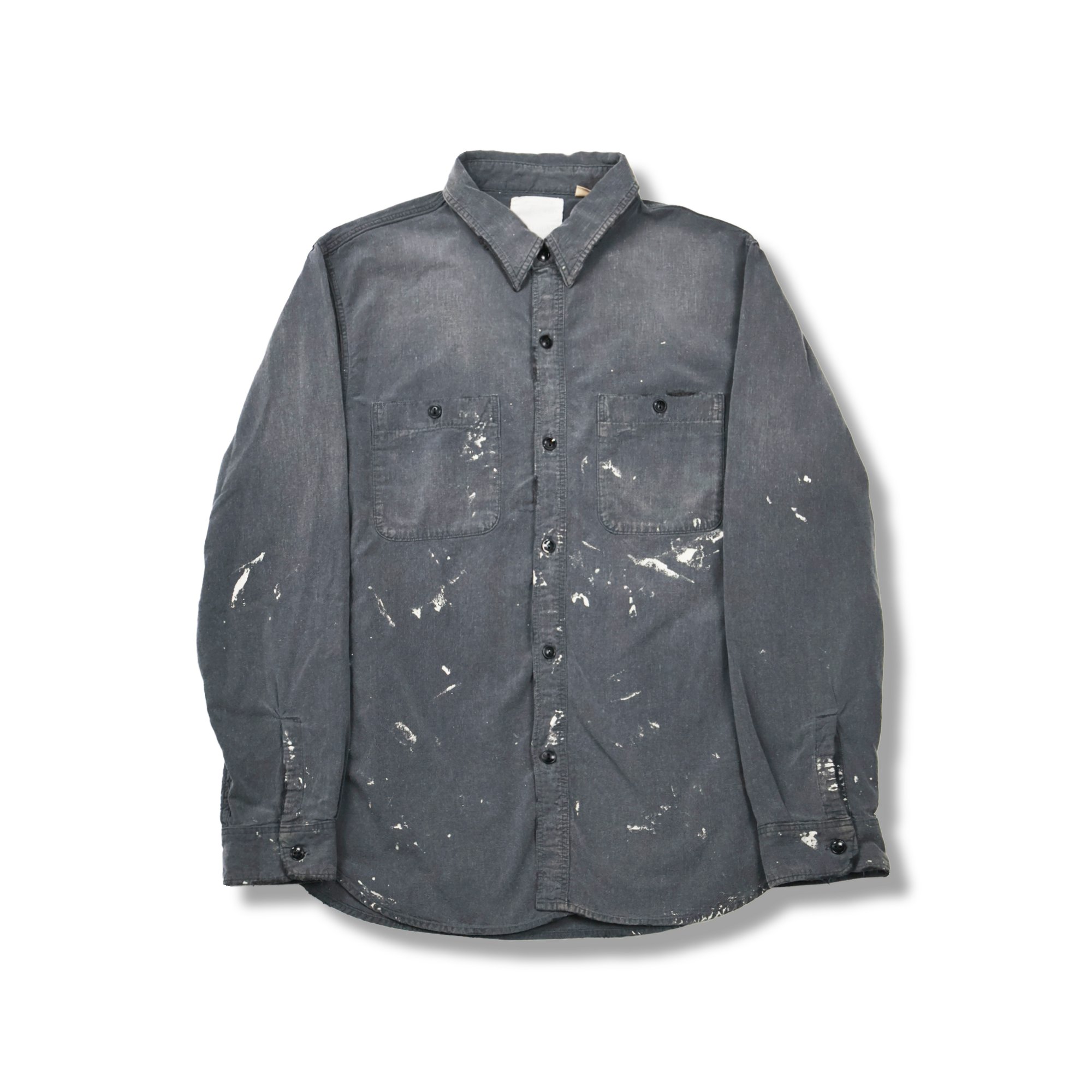 2025SS]4810HW-SP - Chambray Shirt “Aging” – FULLCOUNT