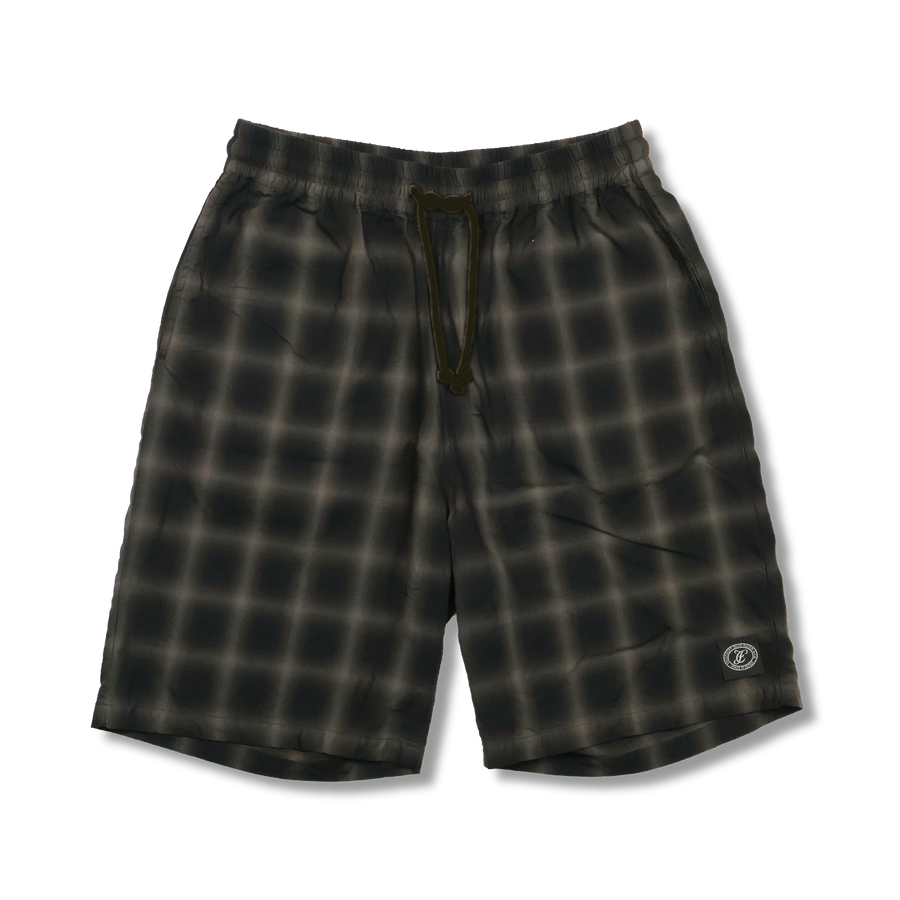 [2026SS] 1143-4 Ombre Check Resort Shorts