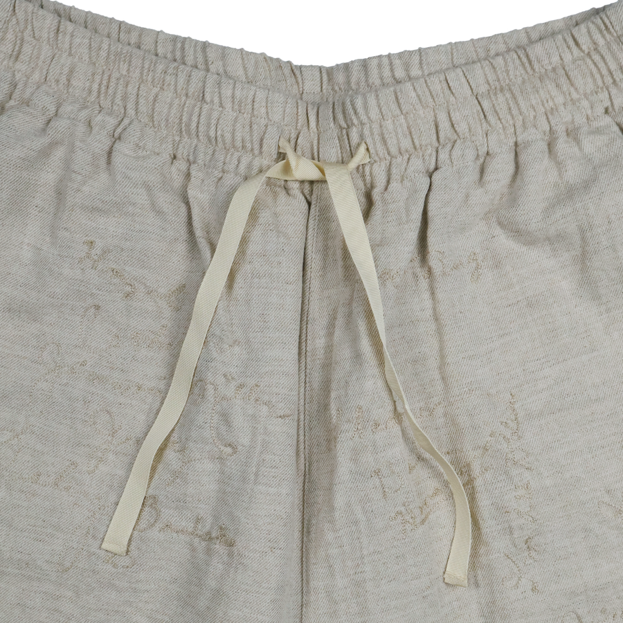 [2026SS] 1143-1 Embroidery Signature Resort Shorts