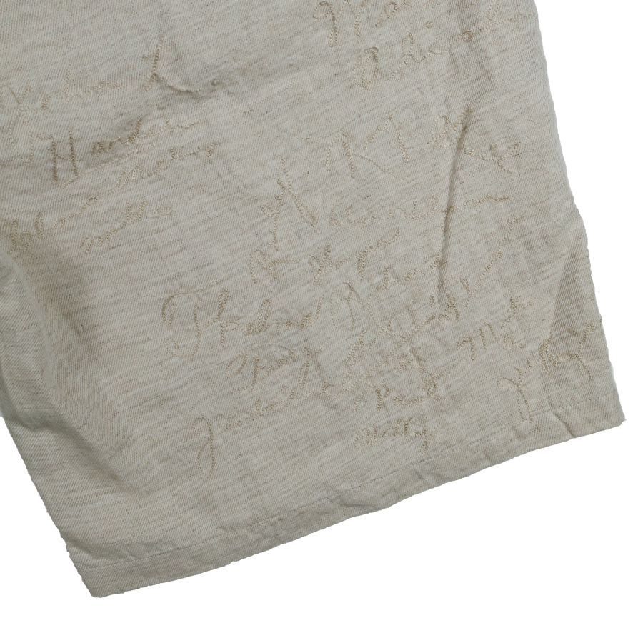 [2026SS] 1143-1 Embroidery Signature Resort Shorts
