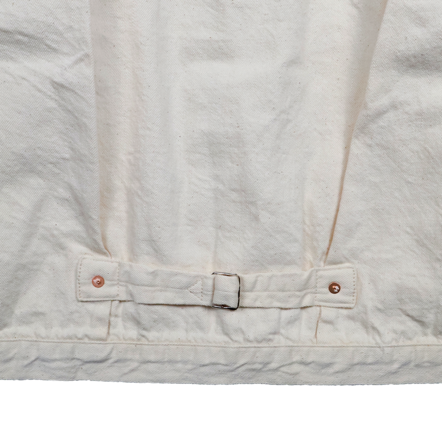 [2026SS] S2107ECSSW WWII Model 11.5oz Ecru Denim Jacket (One Wash)