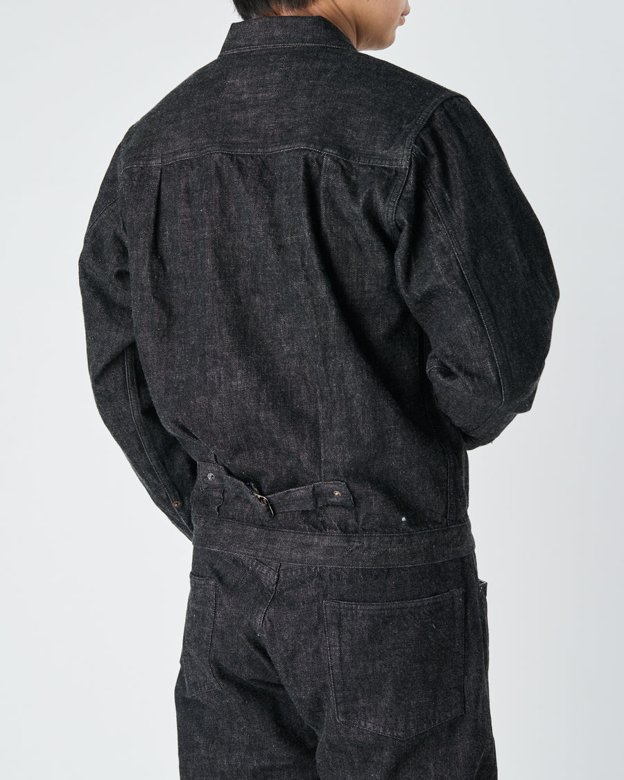 2107BK - Type 1 Black Denim Jacket -
