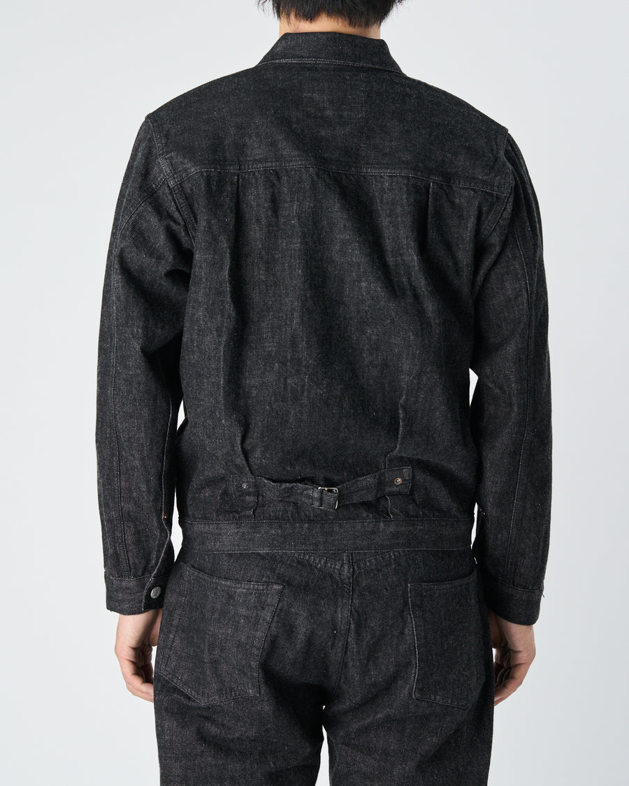 2107BK - Type 1 Black Denim Jacket -
