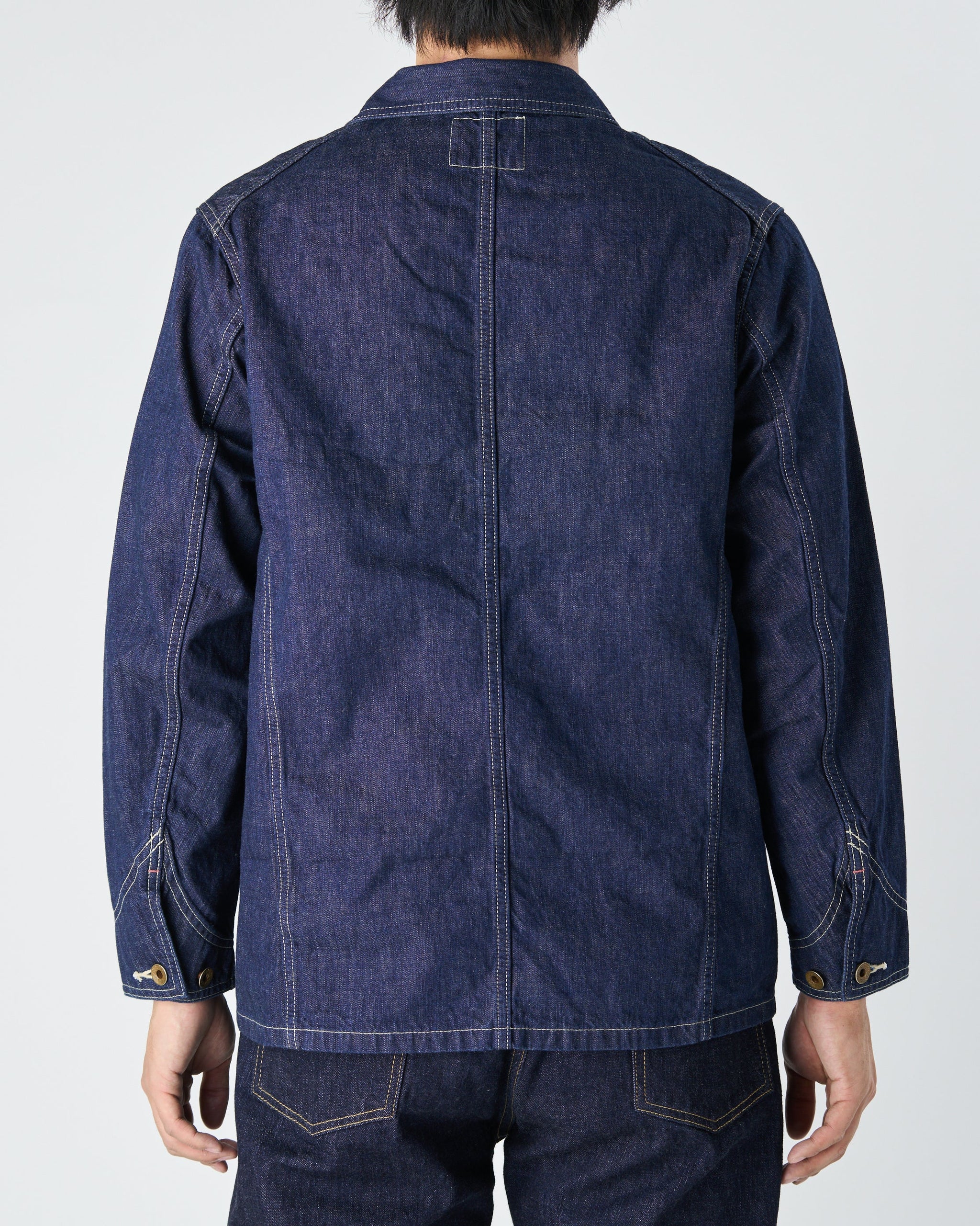 ジャケット・アウター FULLCOUNT 2015-1 Denim Chore Jacket 38 2015-1 - Denim Chore Jacket - – FULLCOUNT