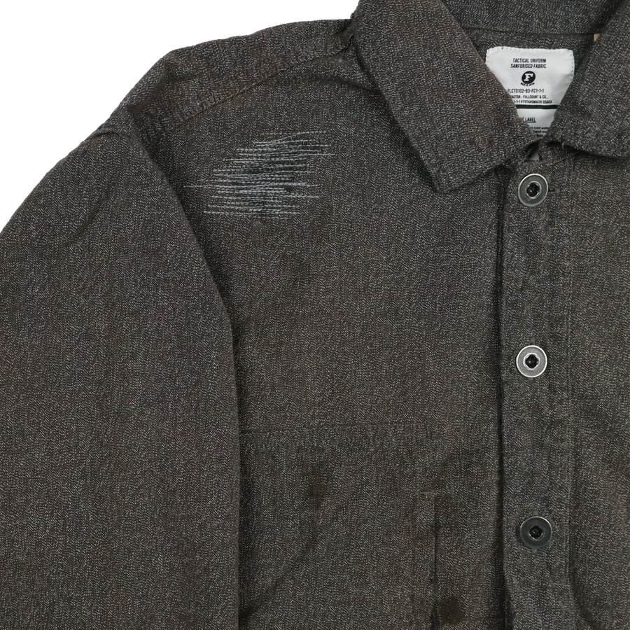 [2026SS] 4097VE-2 US Army Covert Chambray Pullover Shirt VE (Vintage Effect)