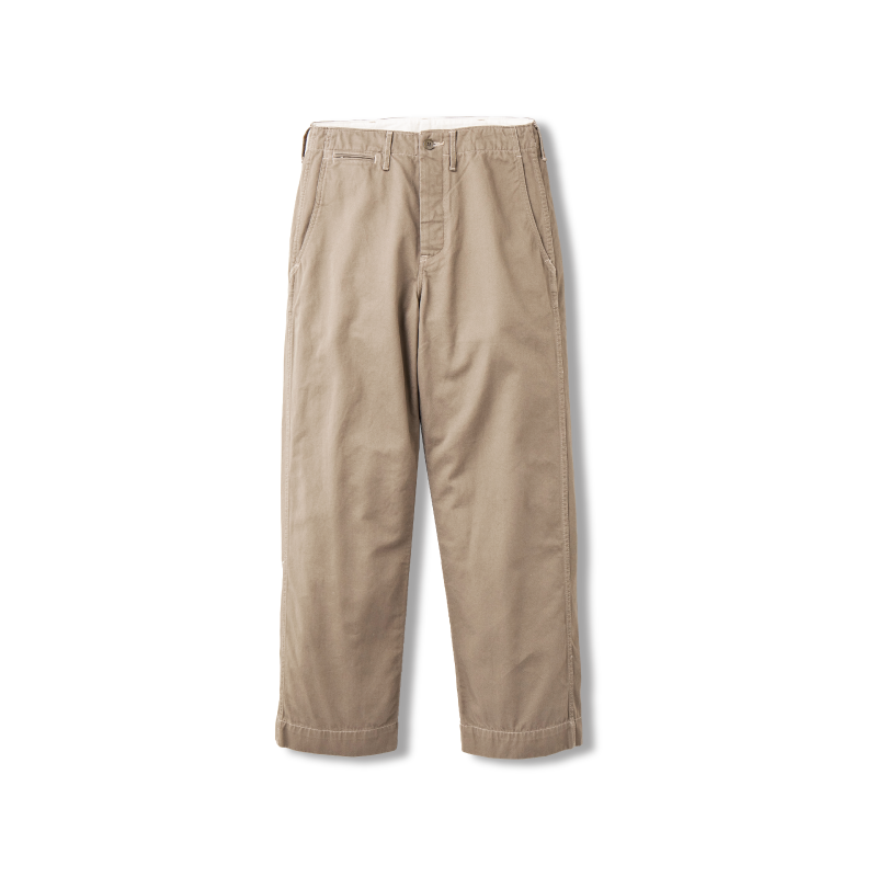 1201-20 - U.S Army Chino 41 Khaki Trousers - – FULLCOUNT 1201-20 - U.S Army Chino 41 Khaki Trousers - – FULLCOUNT
