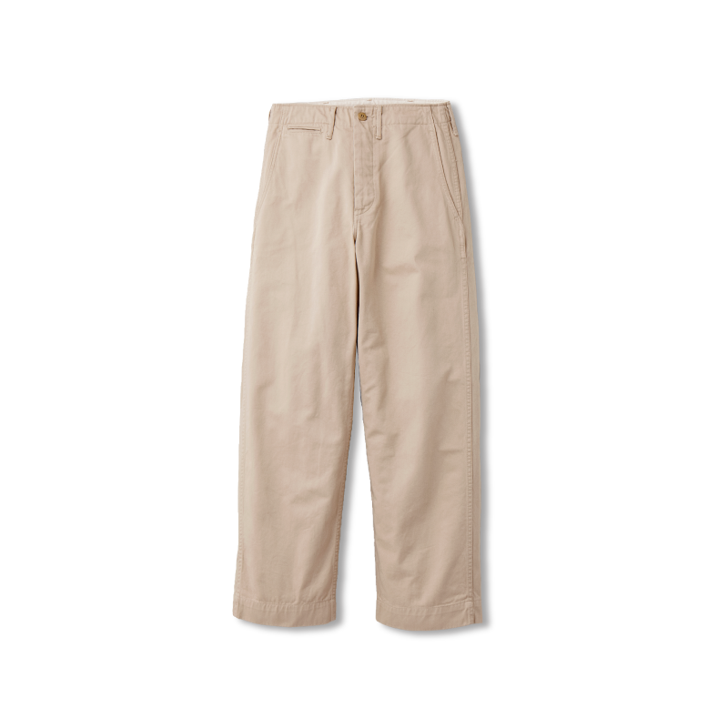 FULLCOUNT 1201-20 US ARMY チノ 30 1201-20 - U.S Army Chino 41 Khaki Trousers - – FULLCOUNT