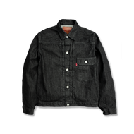 2107BK - Type 1 Black Denim Jacket