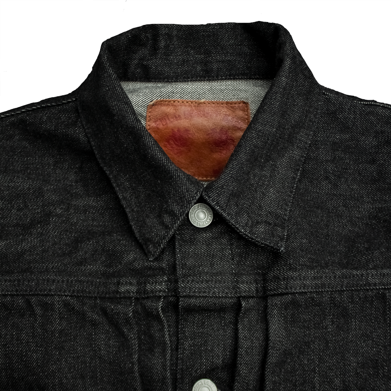 2102BK - Type 2 Black Denim Jacket - – FULLCOUNT 2102BK - Type 2 Black Denim Jacket - – FULLCOUNT