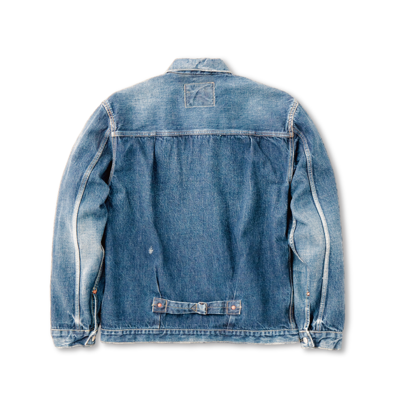Full Count 2107BKHW 13.5oz Type I Denim Jacket - Black
