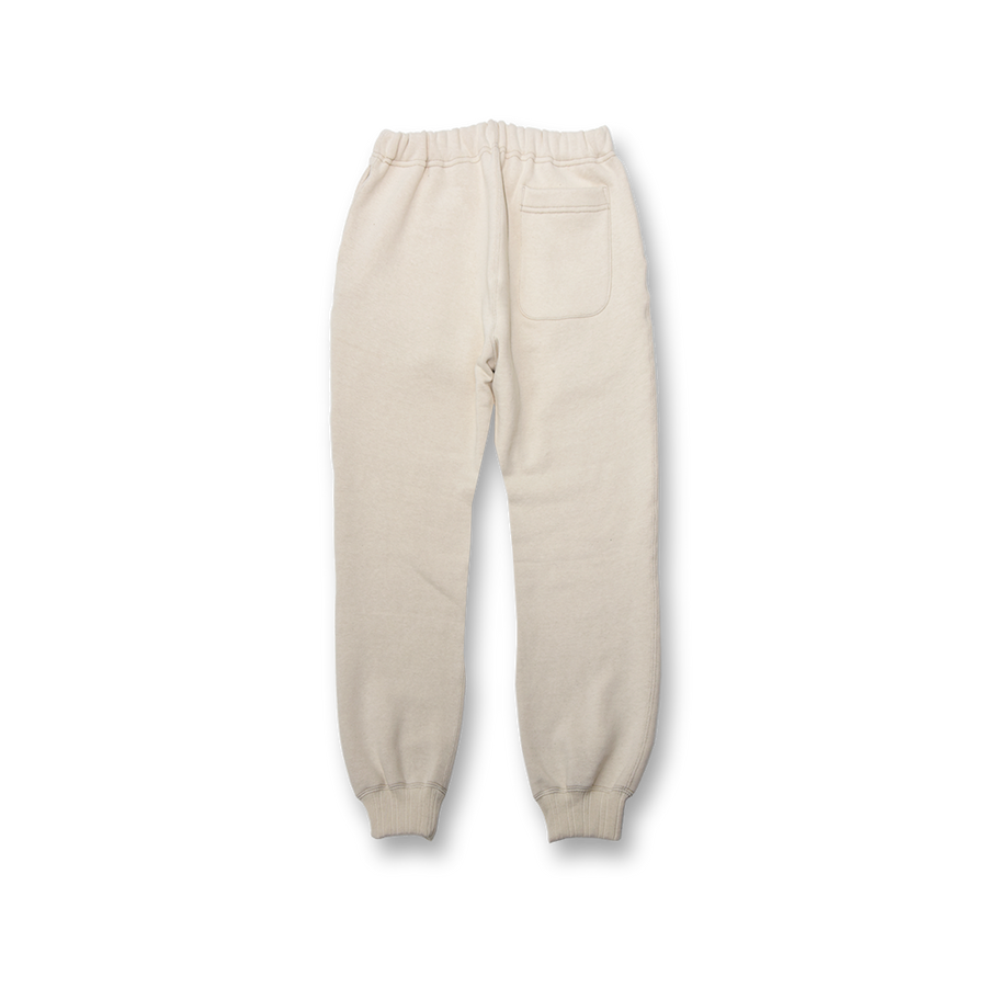 【2023AW】(Pre-Order) 3743-23 -Sweat Pants Mother Cotton-(Ecru)