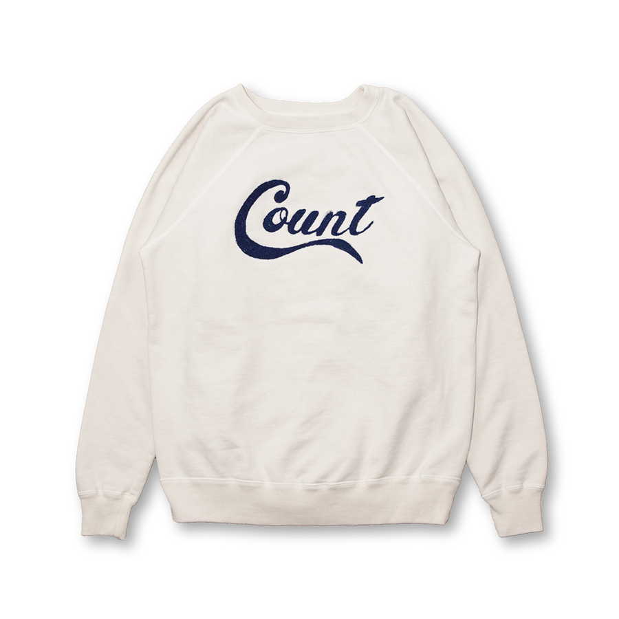 【2023AW】3765-2 Raglan Sleeve College Sweatshirts “Count”