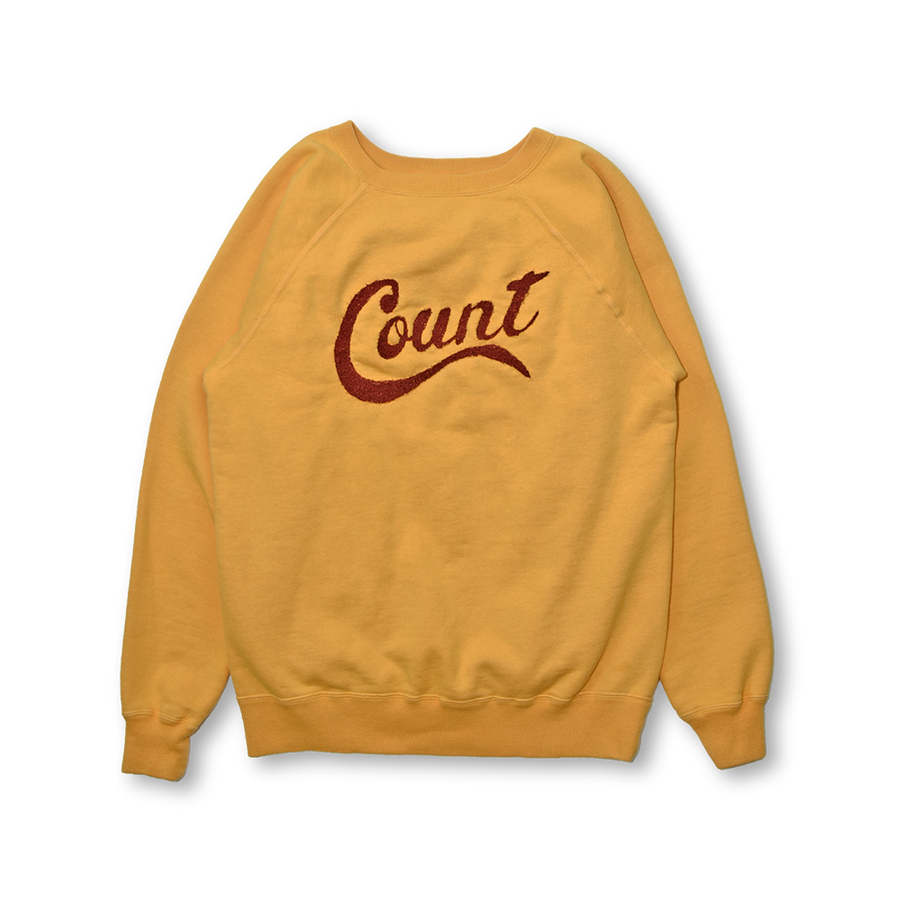 【2023AW】(Pre-Order)3765-2 Raglan Sleeve College Sweatshirts “Count”