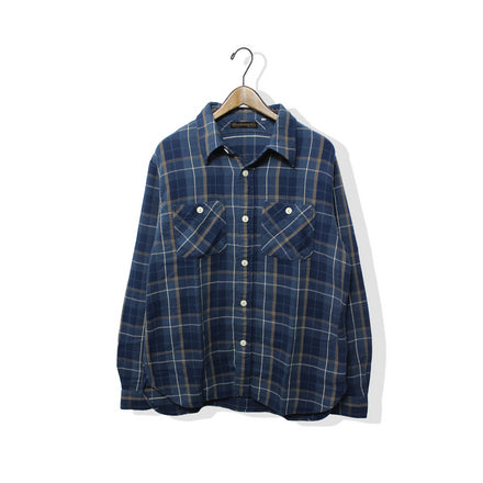 [LAST ONE]4040 Nel Check Flannel Shirt