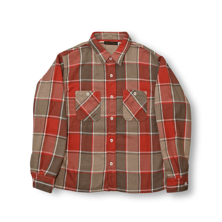 【2023AW】4078 Original Check Cotton Flannel Square Shirt “Duncan