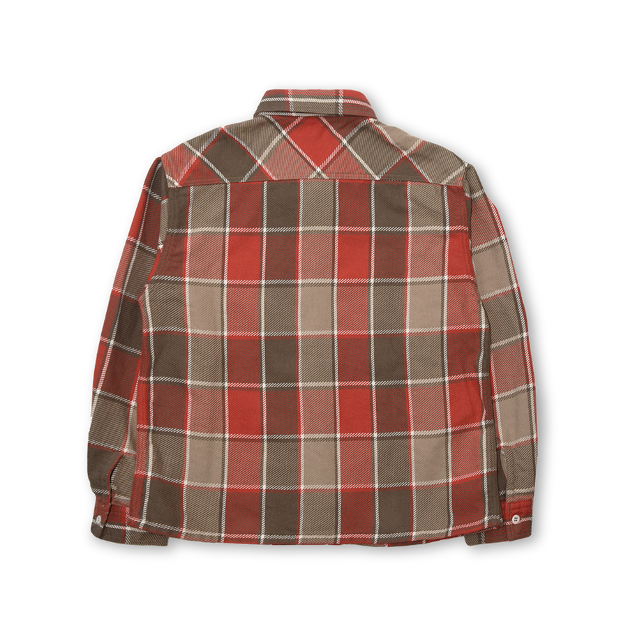 【2023AW】4078 Original Check Cotton Flannel Square Shirt “Duncan