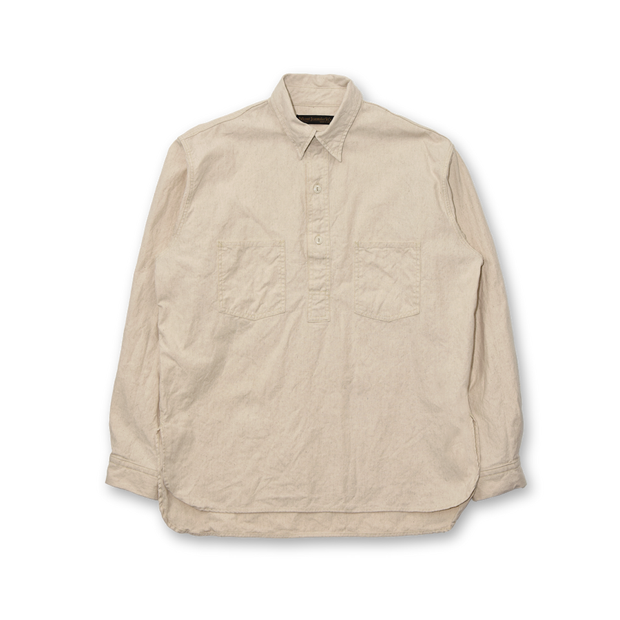 【2023AW】4080 Baseball Stripe Pullover Shirt